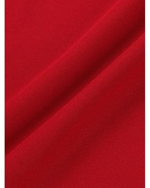 Sporty & Rich Red Roller Stripe Detail Shorts
