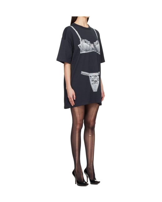 VAQUERA Blue Phantom Mini Dress