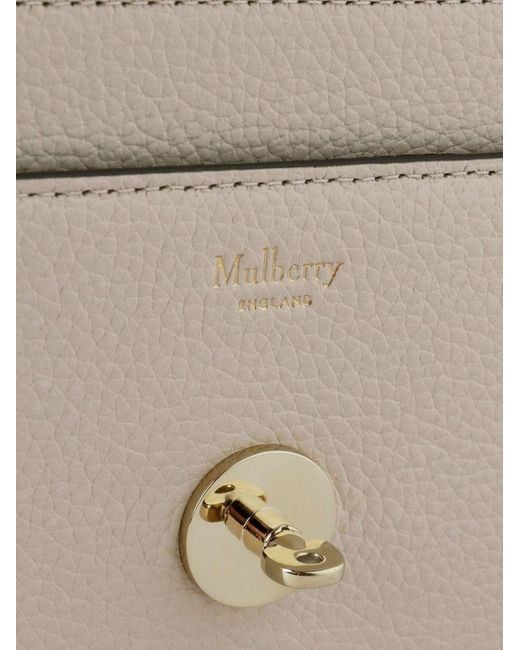 Mulberry Natural Small Darley Chain Linked Shoulder Bag