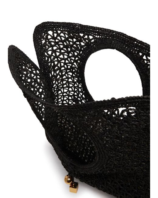 Jacquemus Black Le Carre Spiaggia Handbag
