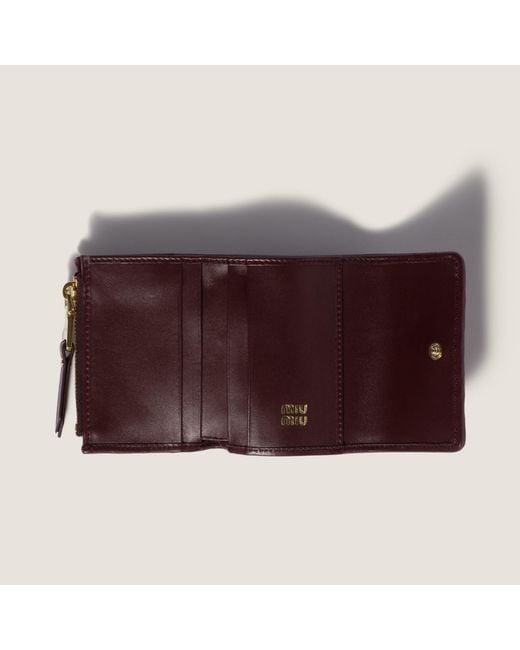Miu Miu Multicolor Minuteria Matelassé Wallet