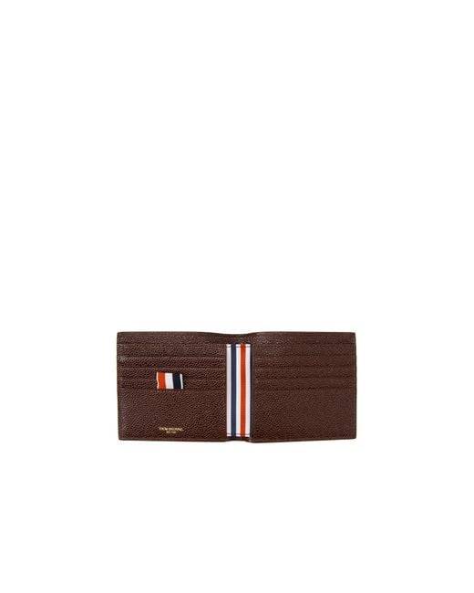 Thom Browne Brown Folding Wallet for men