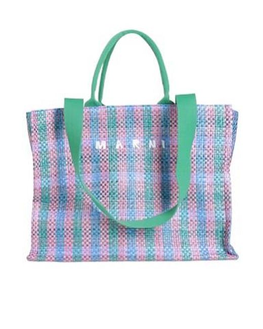 Marni Blue Largesize Handbag
