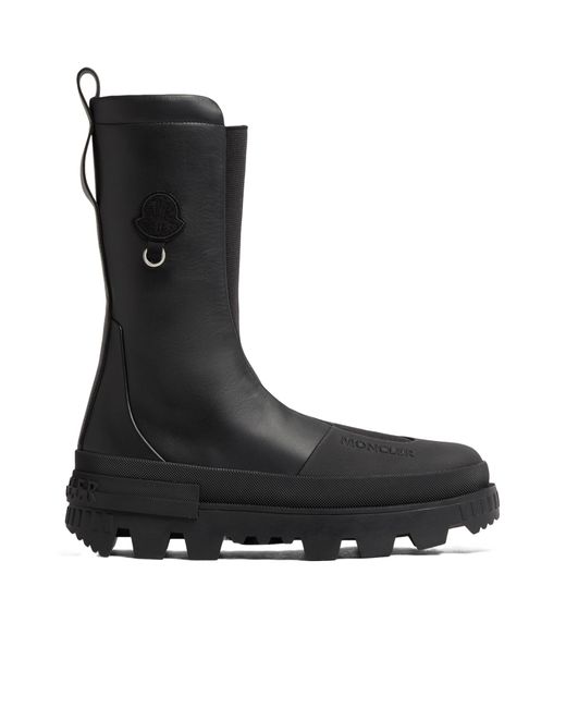 Moncler Black X Willow Smith Salix Leather Boots