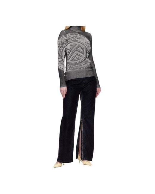 Jean Paul Gaultier Gray Belt Loop Jeans