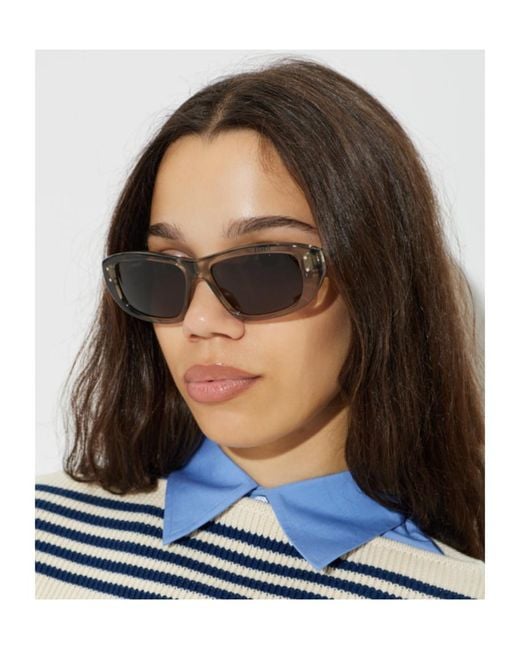 Balenciaga Multicolor Geometric Sunglasses