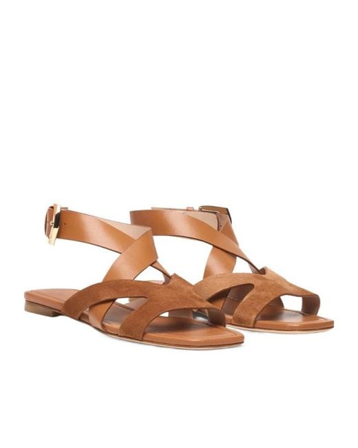 Stuart Weitzman Brown Sai Sandal