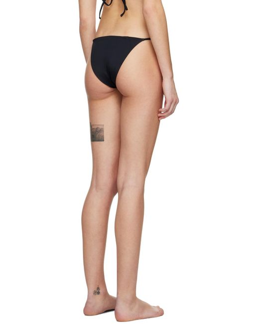 Versace Black Medusa Detailed Bikini Briefs