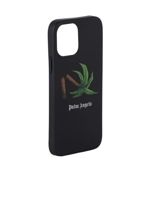 Palm Angels Black Broken Palm Iphone 12Apt 12 Pro Mobile Phone Case for men