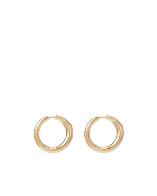 Charlotte Chesnais Metallic Hoop Earrings