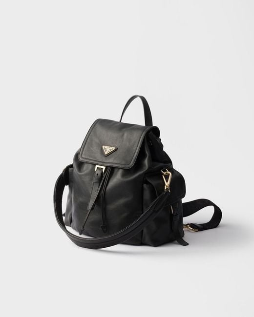 Prada Black Explore Medium Nappa Leather Backpack