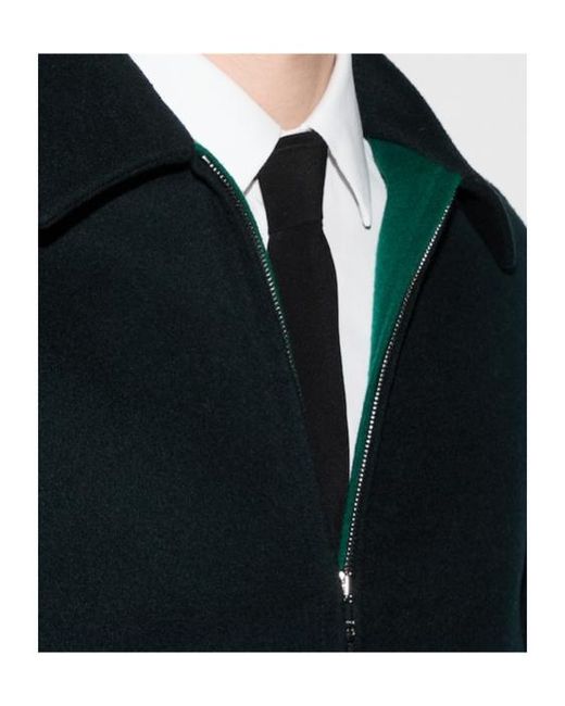Gucci Black Jacquard Zipper Jacket for men