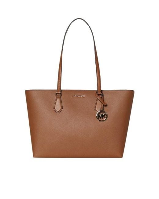 Michael Kors Brown Double-Handled Shoulder Bag