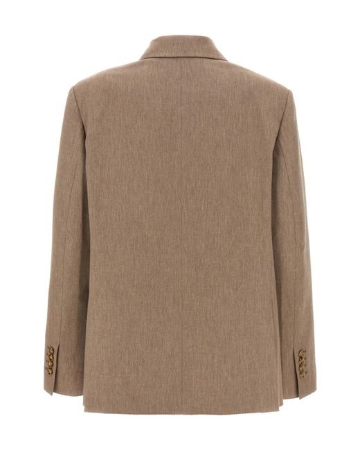 ANDAMANE Brown Pixie Suit Coat