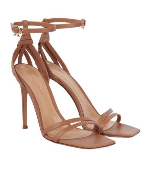 Gianvito Rossi Multicolor Leather Sandals