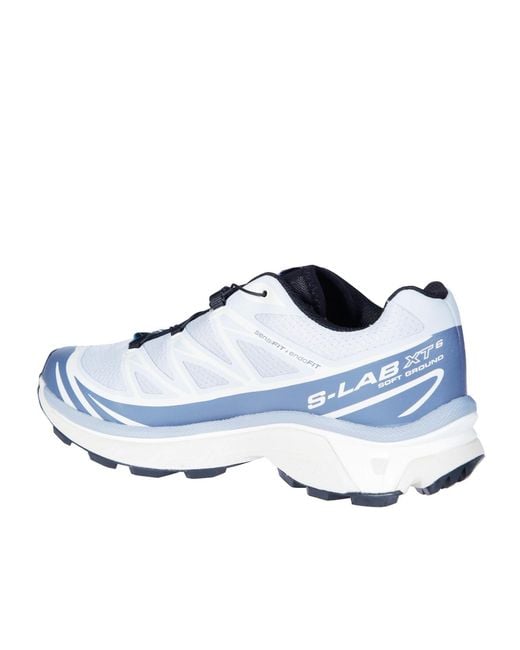 Salomon Lab Blue Pearl Panelled Sneakers for men