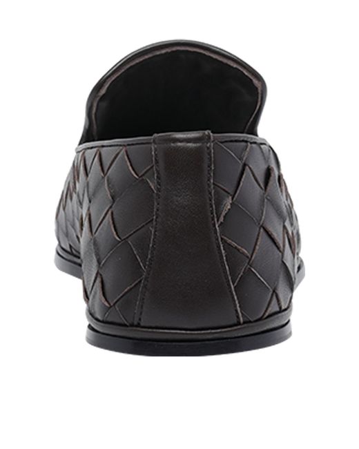 Bottega Veneta Black Sunday Slip-On Flats for men