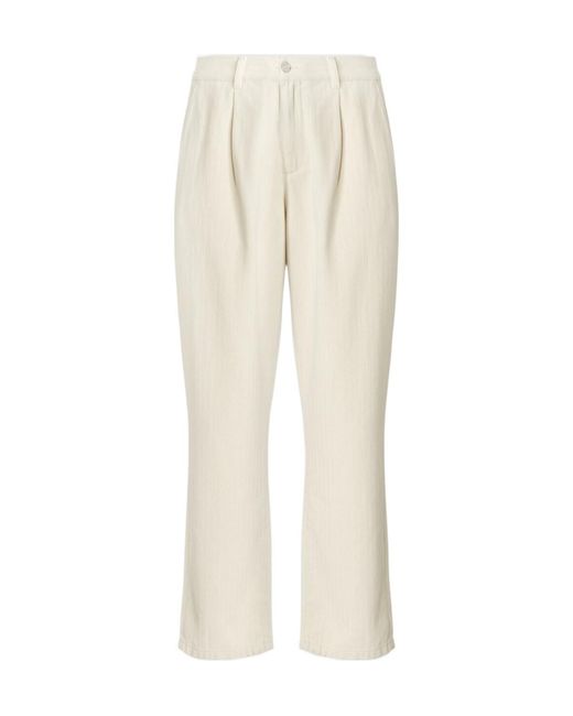 Missoni White Cotton Trousers for men