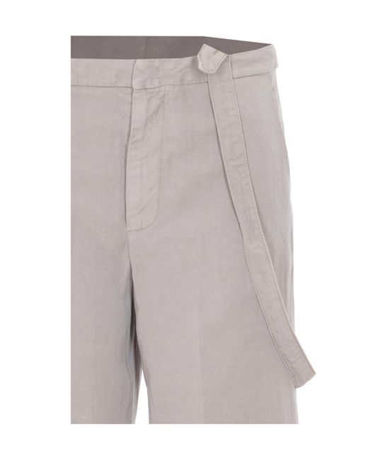 Dondup Gray Tecla Flared Pants