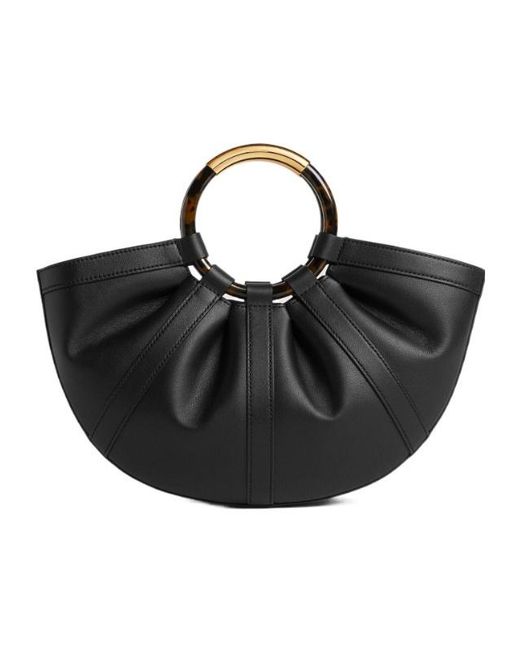 Coccinelle Black Shell Medium Tote Bag