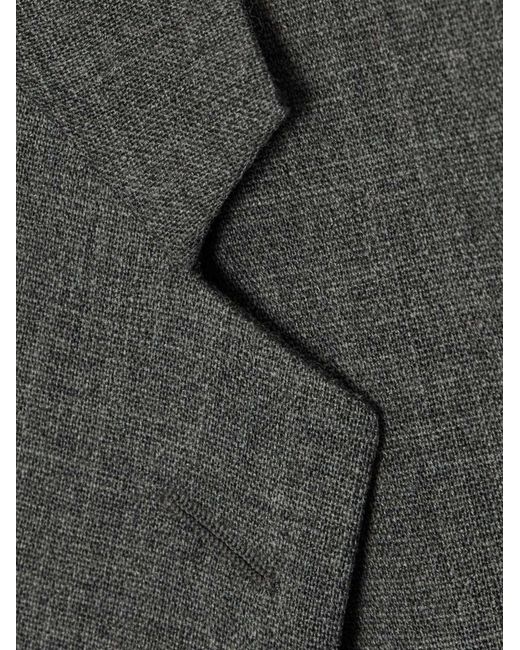 The Row Gray Long Sleeved Suit Jacket