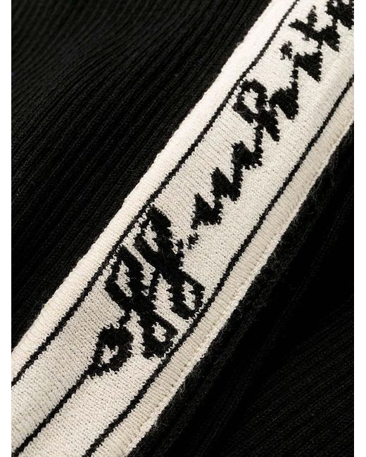 Off-White c/o Virgil Abloh Black Side Stripe-Detail Track Pants