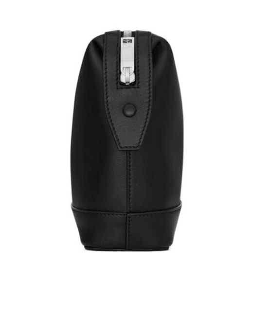 Saint Laurent Black Paris Small Pouch for men