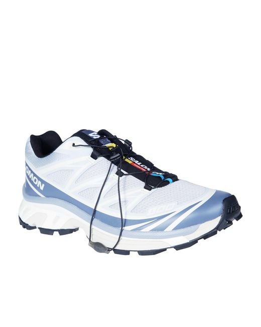 Salomon Lab Blue Pearl Panelled Sneakers for men