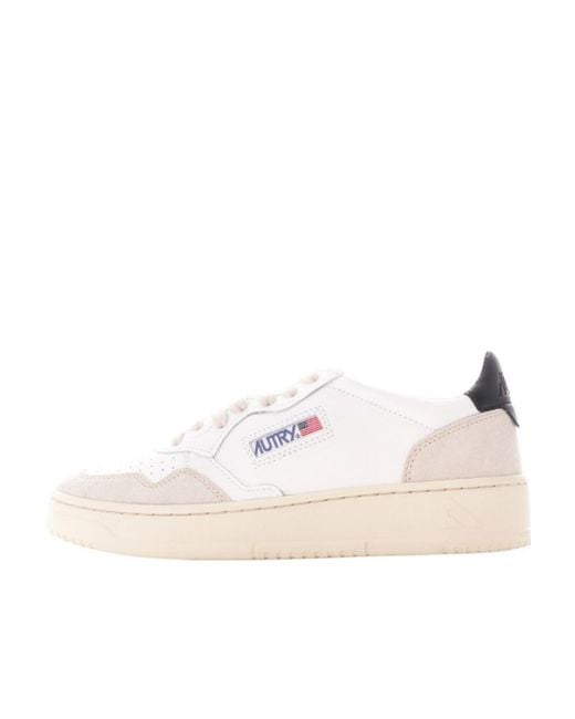 Autry Natural Medalist Panelled Low-Top Sneakers for men