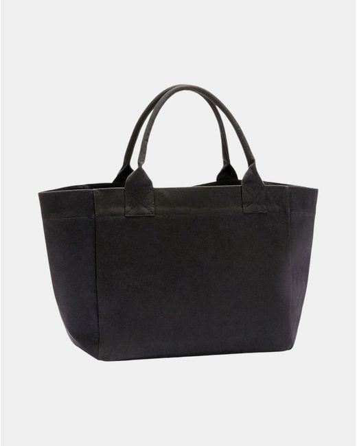 Ganni Black Medium Cherry Tote Bag