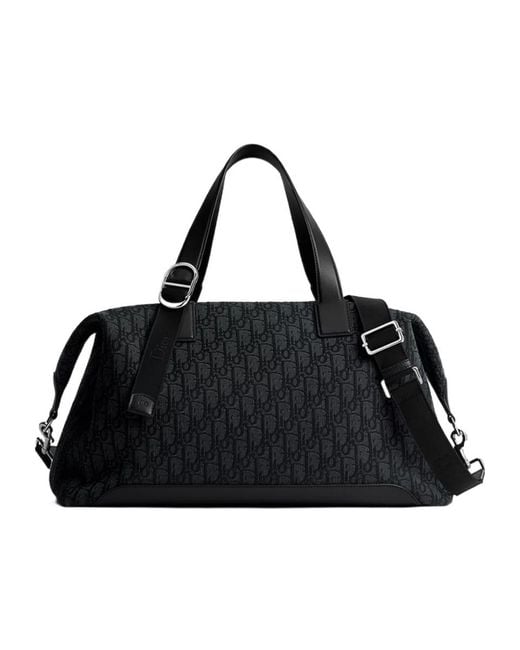 Dior Black Jett Weekender Bag for men