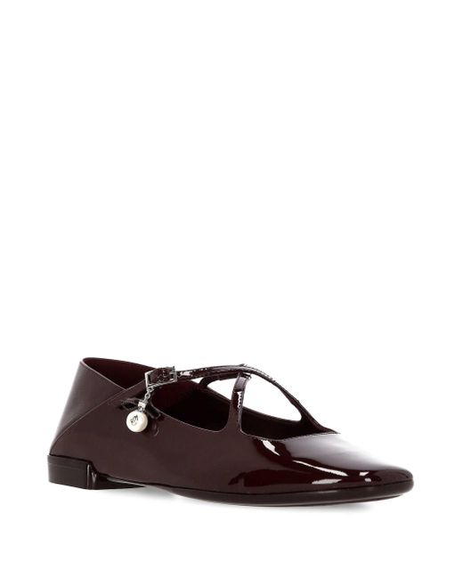 Jimmy Choo Black Flat Shoes
