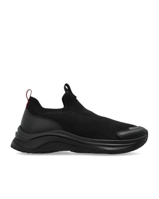 Bally Black Woge Slip-On Sneakers for men