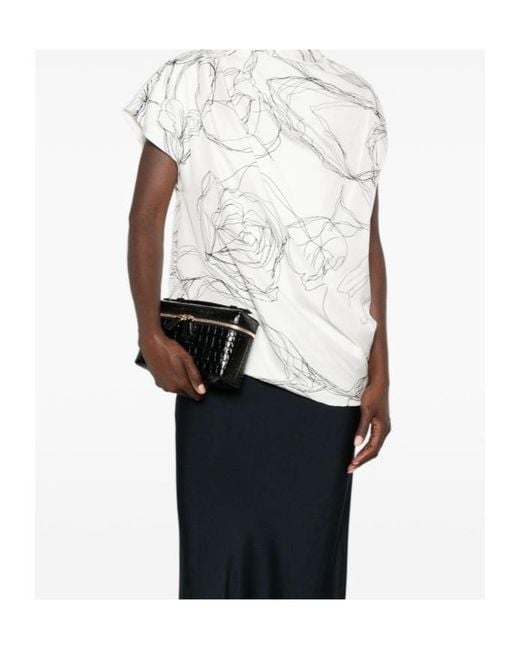 Fabiana Filippi White Short-Sleeved T-Shirt