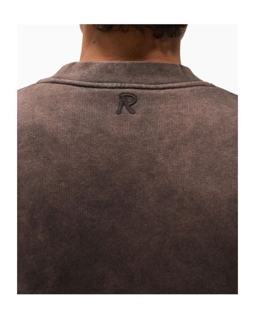 Represent Gray Initial Boxy Sweater for men