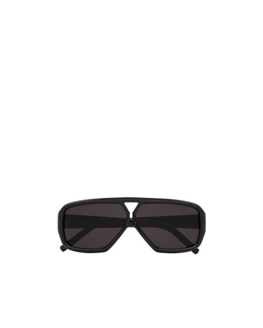 Saint Laurent Black Eyewear Sl 569 Y Aviator Sunglasses