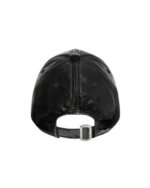Courreges Black Courrèges Ac Logo Detailed Baseball Cap for men