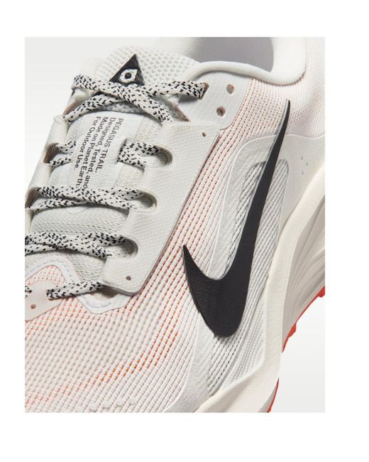 Nike White Acg Pegasus Trail