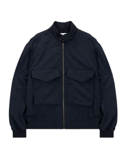 Nanamica Blue Alphadry Field Jacket for men