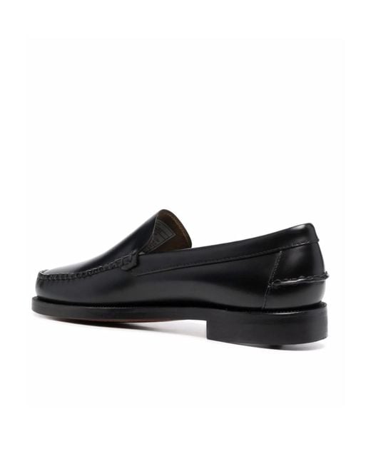 Sebago Black Frank Classic Loafers for men