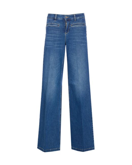 Liu Jo Blue Straight Leg Jeans