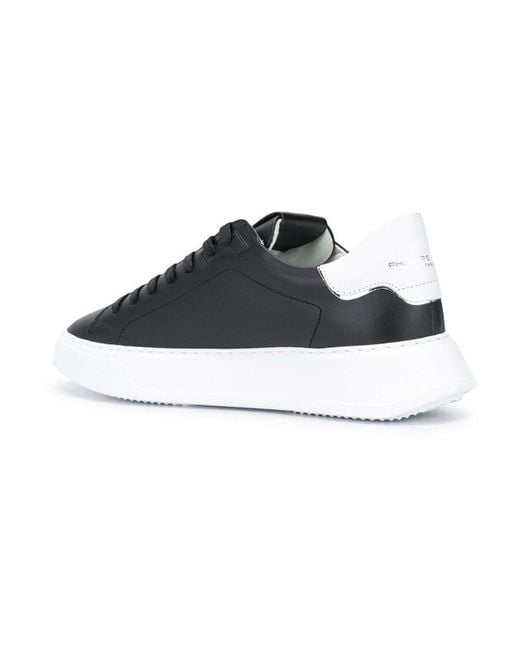 Philippe Model Multicolor Temple Veau Lace-Up Sneakers for men