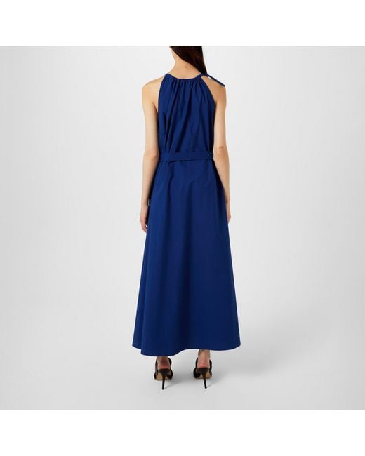 Weekend by Maxmara Blue Lightweight Loose Dress