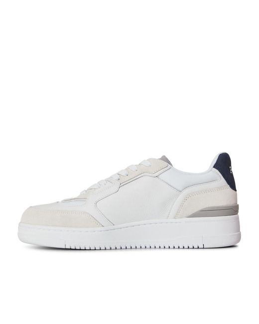 Polo Ralph Lauren White Solid Color Court Trainers for men