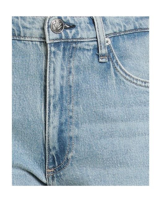 Rag & Bone Blue High-Waisted Straight-Leg Jeans