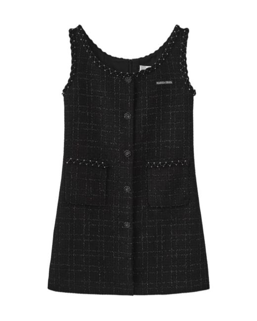 Marissa Chiara Black Sleeveless Dress