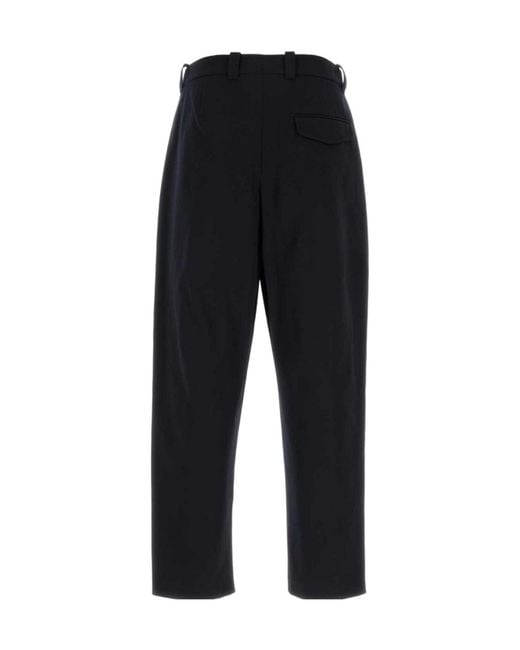A.P.C. Black Renato Pleated Pants for men