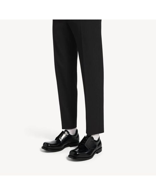 Balenciaga Black Comfy Derby Shoes for men
