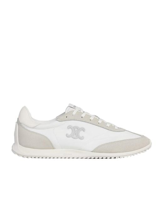 Céline White Racer Sneaker for men