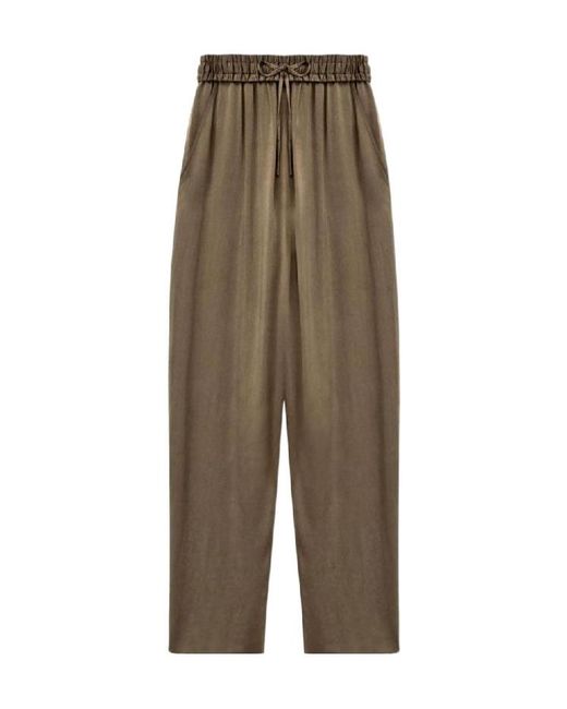Isabel Marant Green Kendry Drawstring Trousers